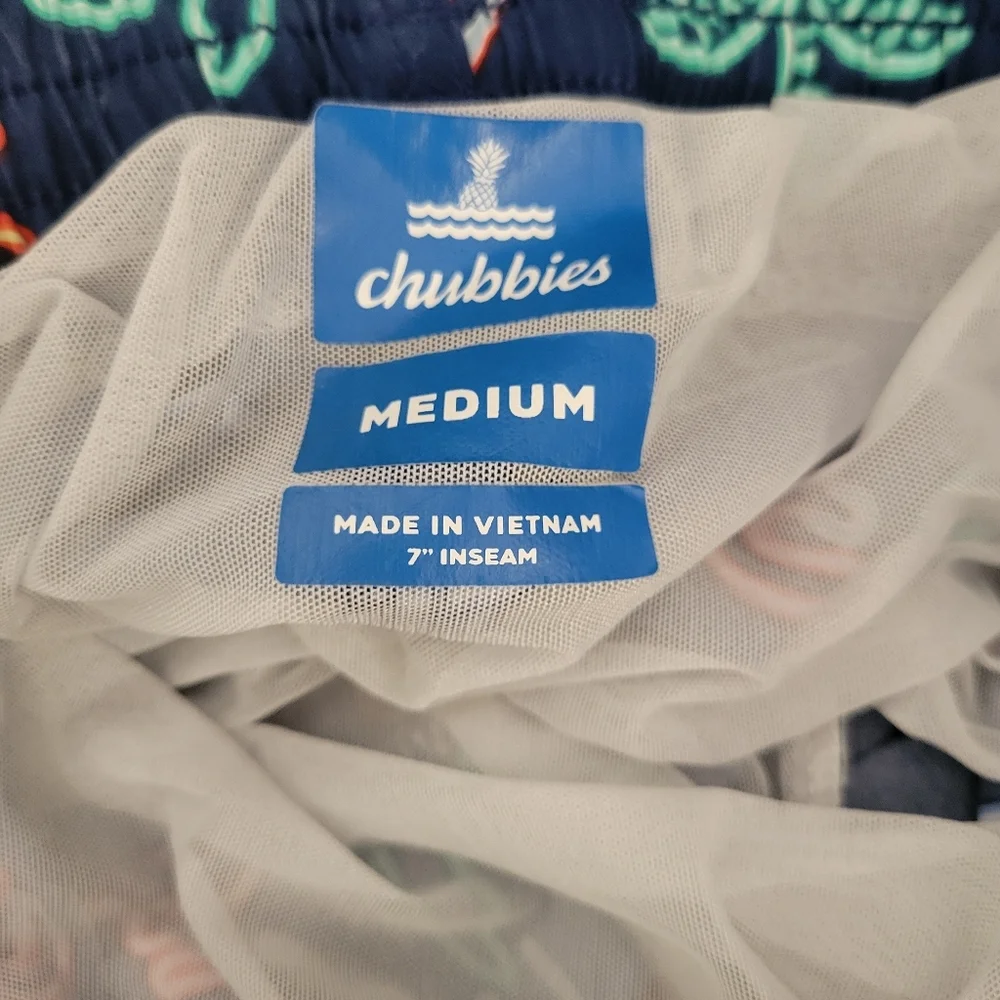 Chubbies The Neon Lights Size Medium